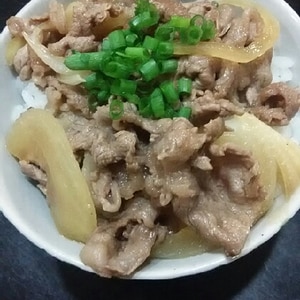 ダシダの牛丼